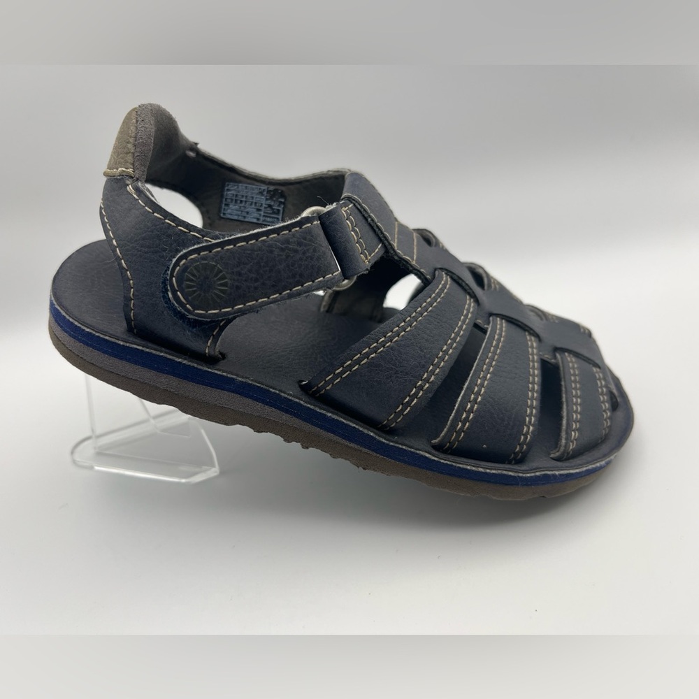 UGG Toddler Josiah T Sandals sz 10 Navy Unisex